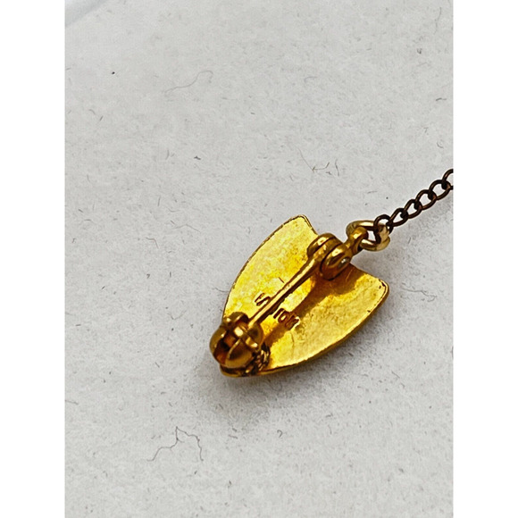 Vintage Rare Moose Lodge Lapel Pin WOTM 1/1010 Real gold Women of The Moose - Picture 4 of 6